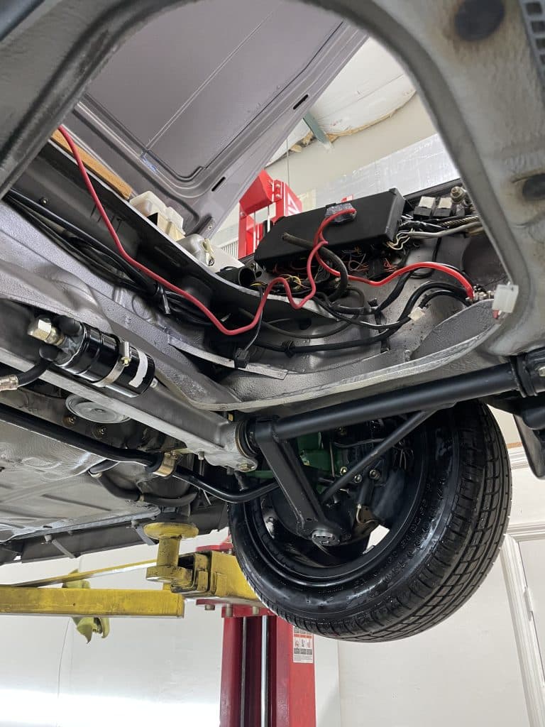 Porsche 930 Dry Ice Cleaning Service Engine Bay