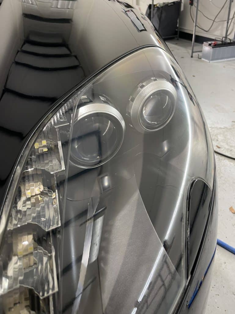 Aston Martin Vantage Paint Correction Ceramic Coating Exterior by Auto Detailing Naples