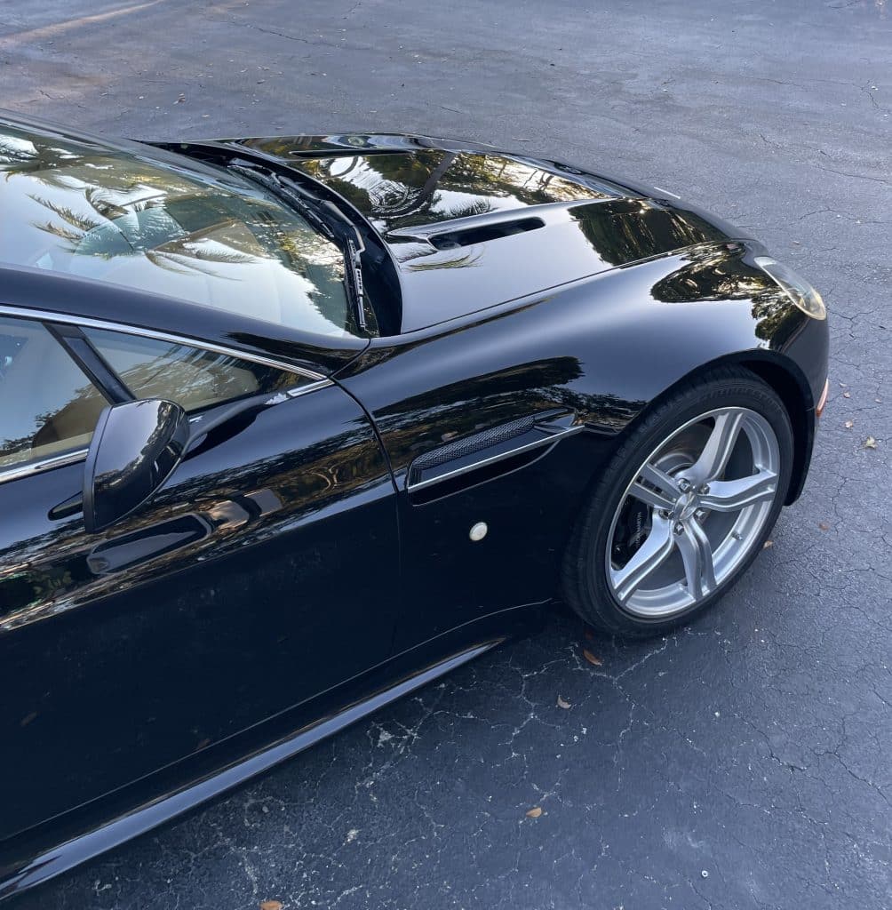 Aston Martin Vantage Paint Correction Ceramic Coating Exterior by Auto Detailing Naples