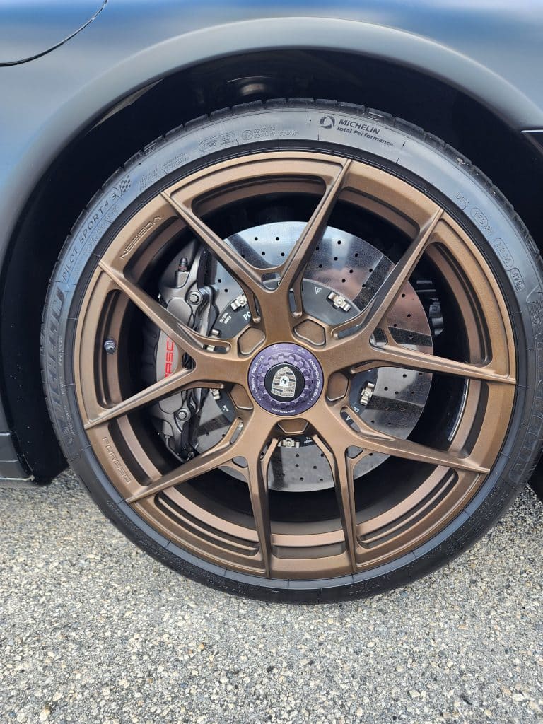 Porsche 911 Turbo S Interior Exterior Detail Ceramic Coating Including Wheels by Auto Detailing Naples