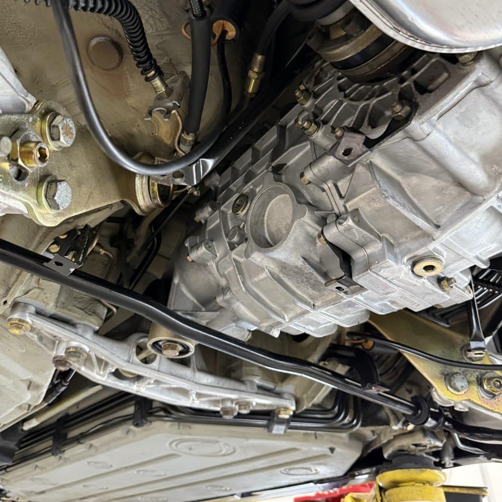 Porsche 964 911 Undercarriage Components After Dry Ice Cleaning