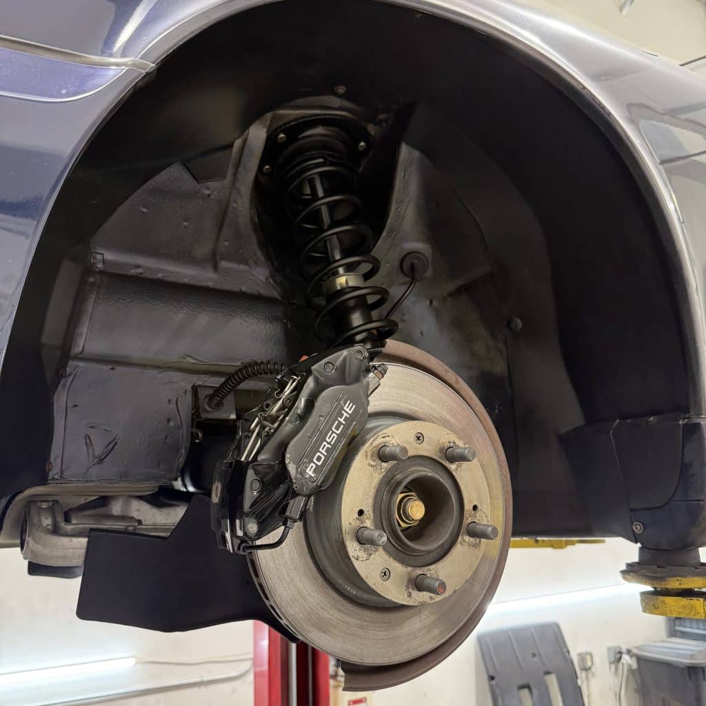 Porsche 964 911 Front Left Wheel Well After