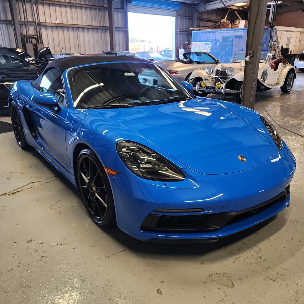 Porsche Boxster GTS Front End Shot