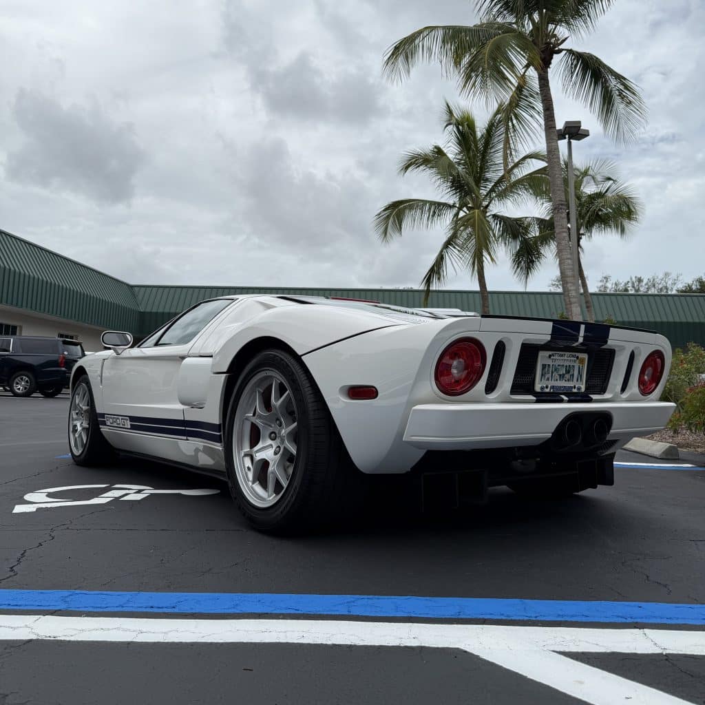 Ford GT Back Quarter Panel Ground Level Shot