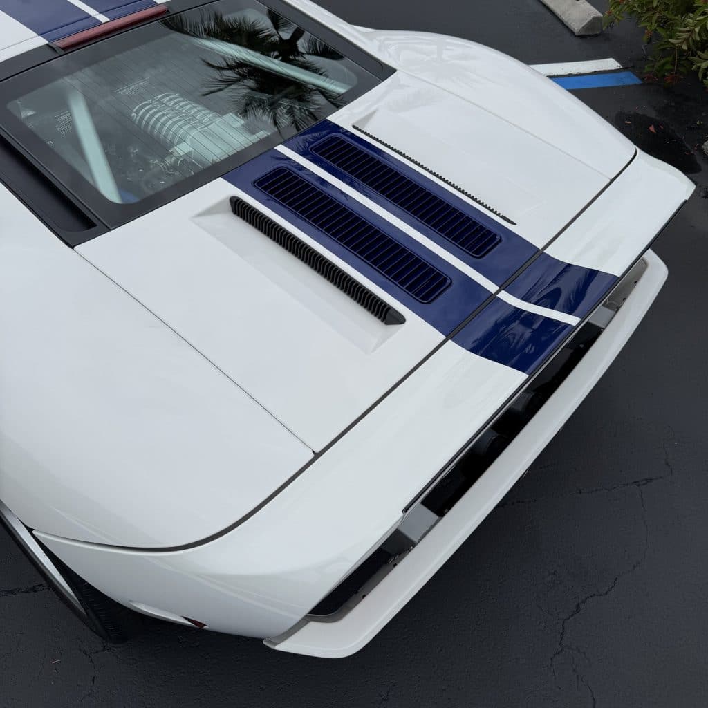 Ford GT Back End Top View Shot
