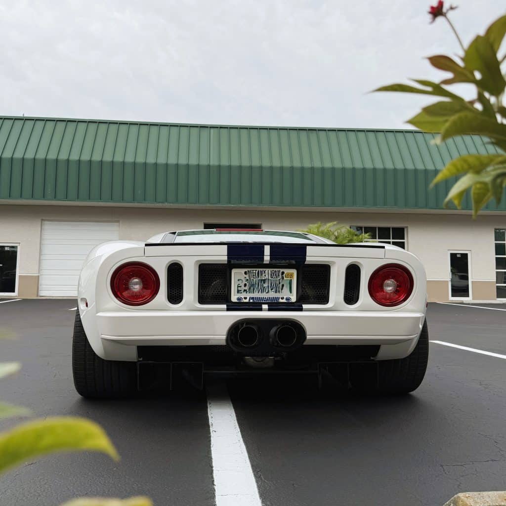 Ford GT Back End Shot