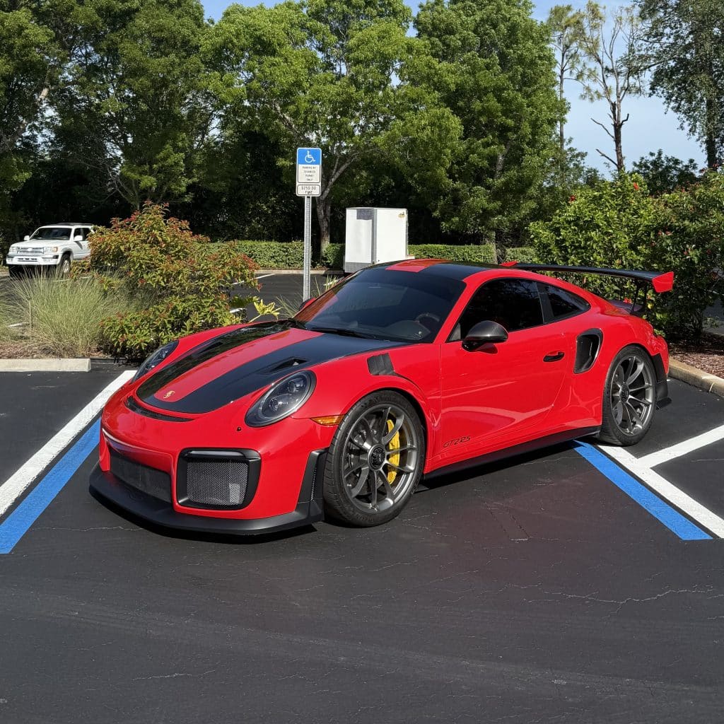 Porsche GT2 RS Front Quarter Panel Shot